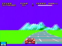 une photo d'Ã©cran de OutRun sur Sega Master System